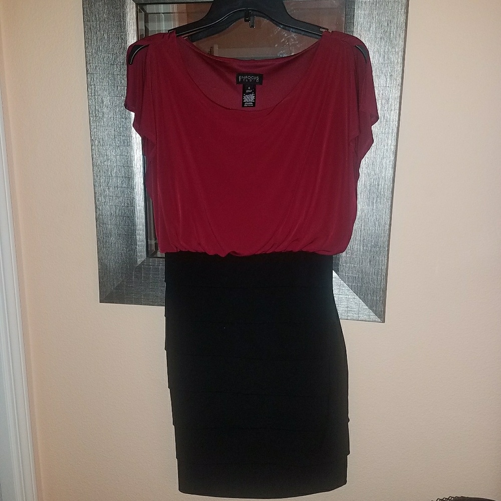 Red&black dress